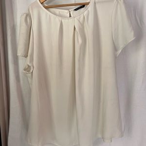 SHEIN light ivory blouse